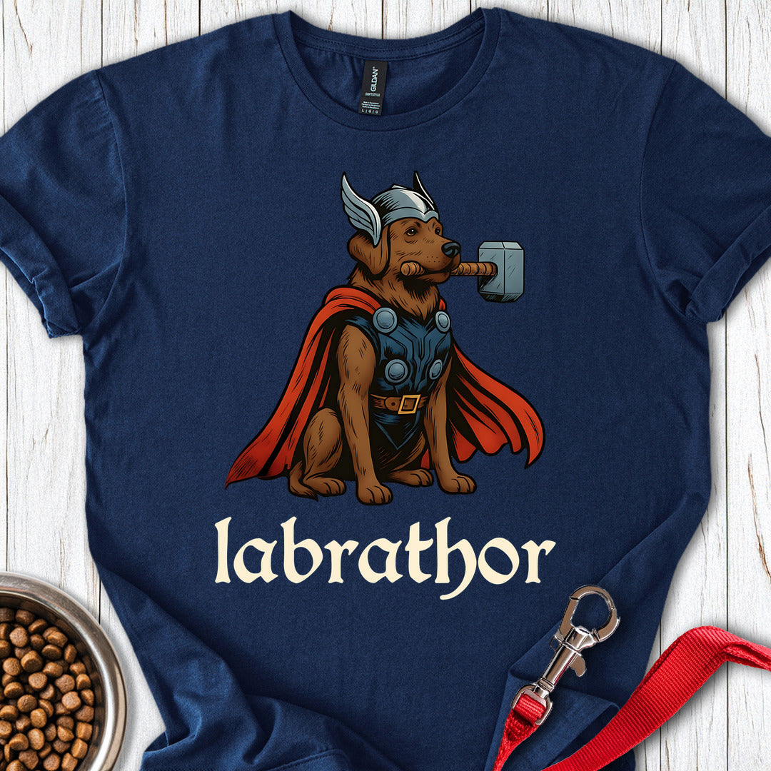 Labrathor Chocolate Labrador Navy