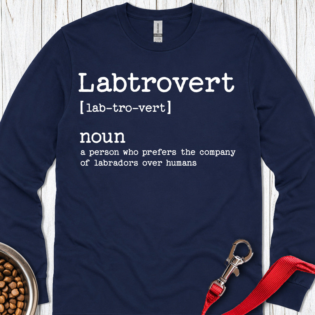 Labtrovert Long Sleeve — Navy