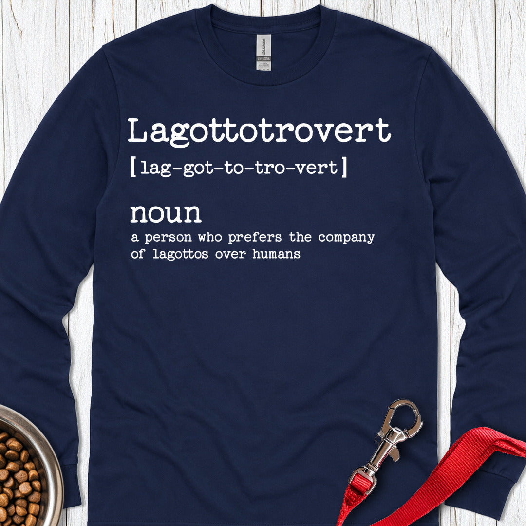 Lagotto Lagottotrovert Long Sleeve — Navy