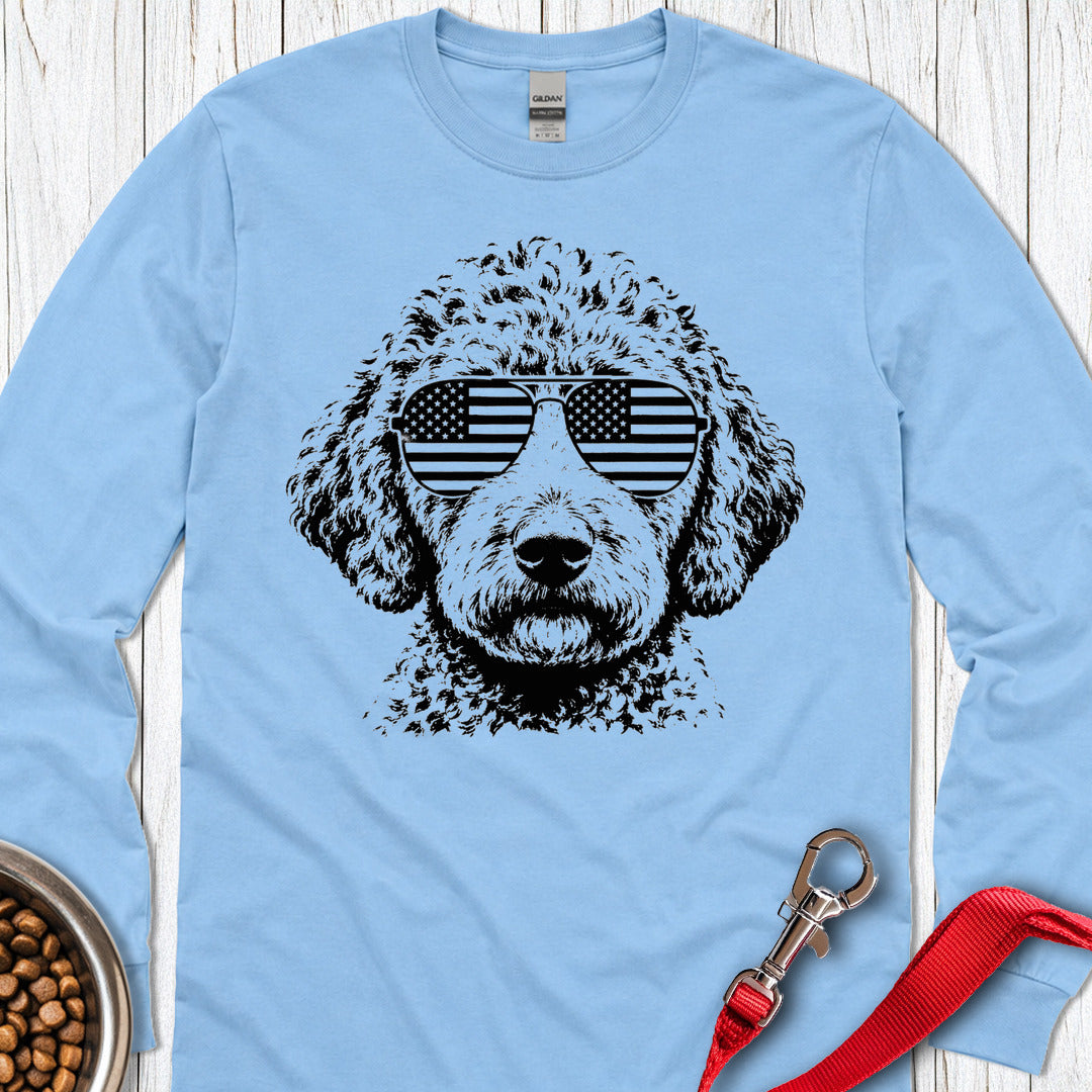 Lagotto USA Long Sleeve β Carolina Blue