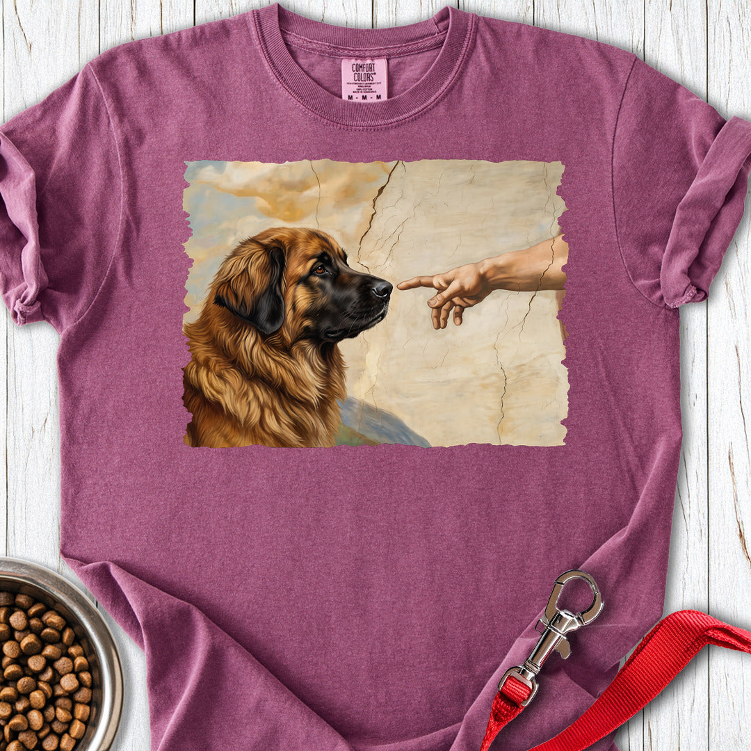 Leonberger Creation Premium Tee — Berry