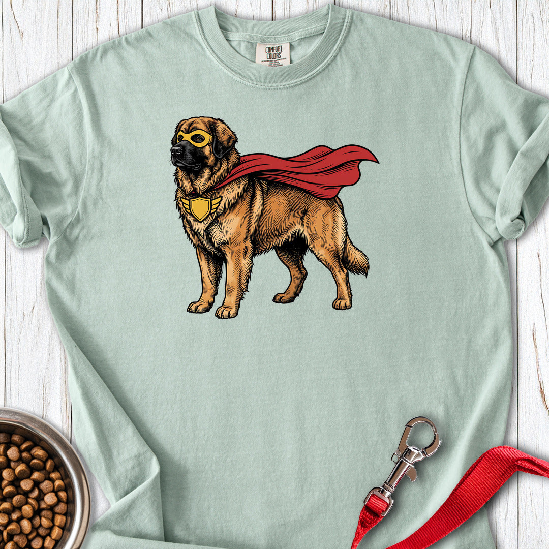Leonberger Superhero Premium Tee — Bay