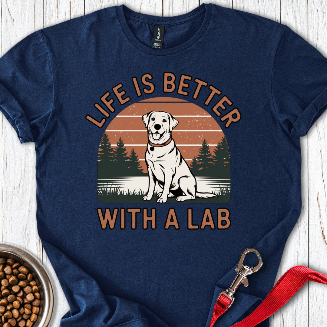 Life is Better With a Labrador Navy