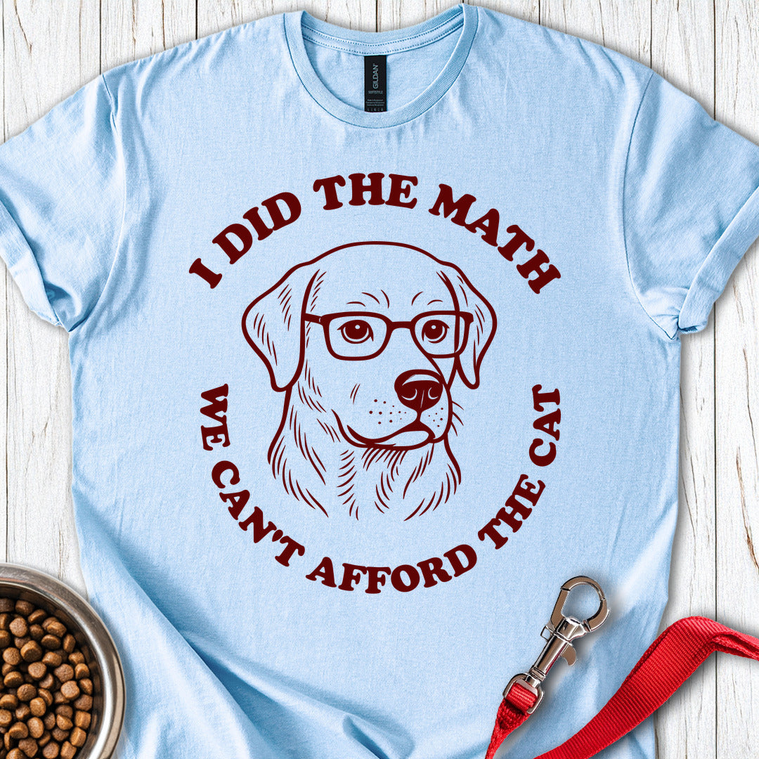 Math Labrador Light Blue