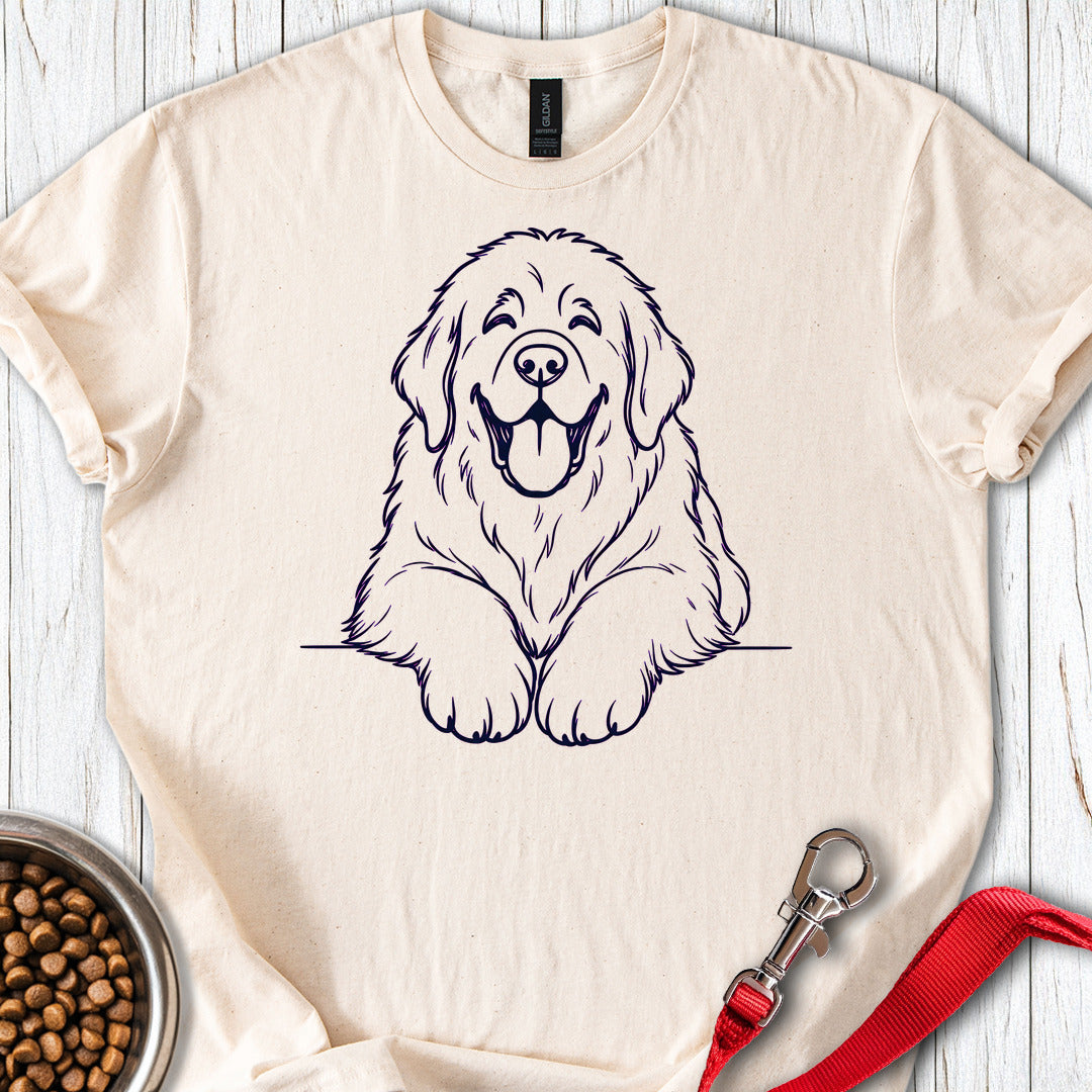 Newfoundland Lineart β Natural