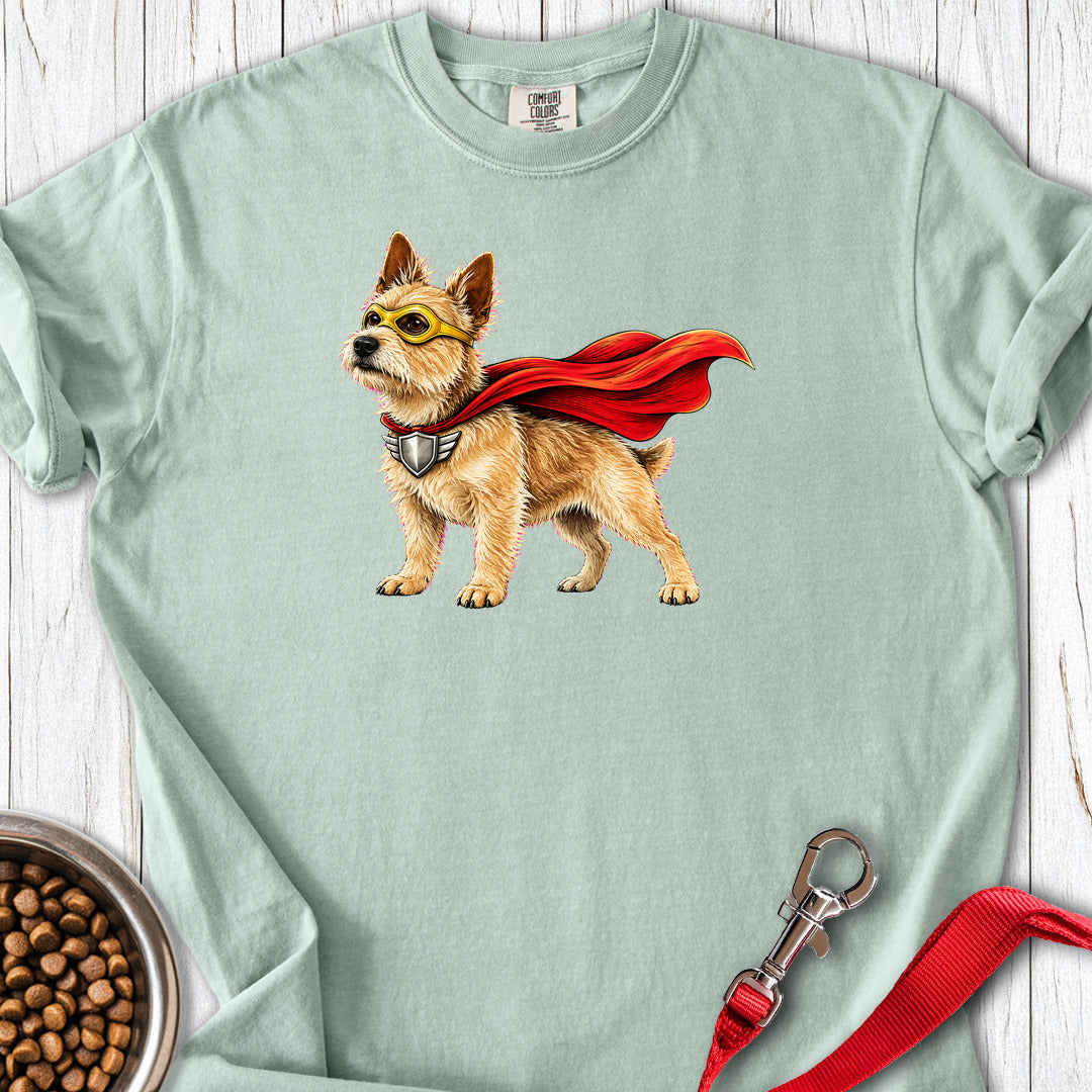 Norwich Terrier Superhero II Premium Tee — Bay