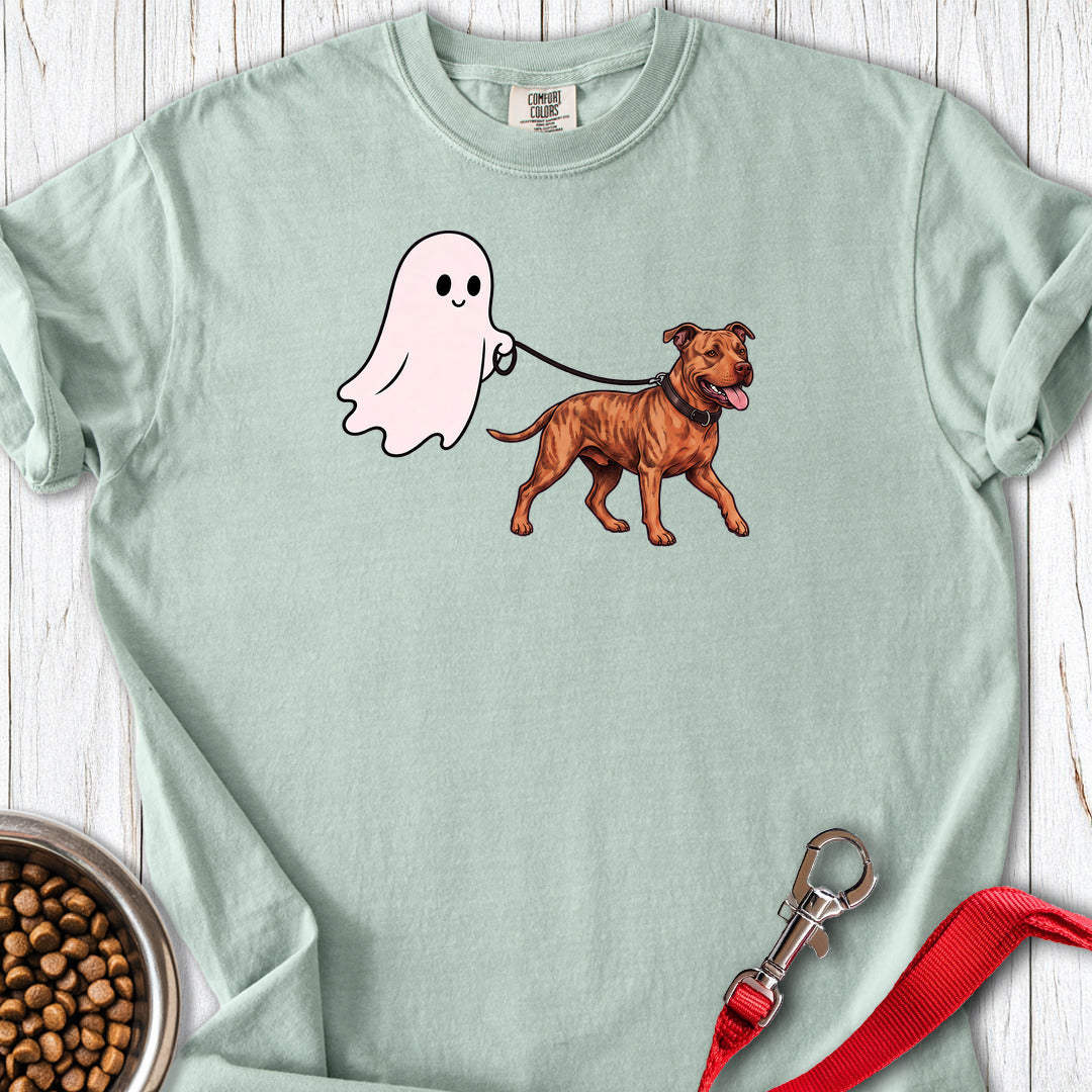 Pitbull Red Nose Ghost Walk Premium Tee — Bay