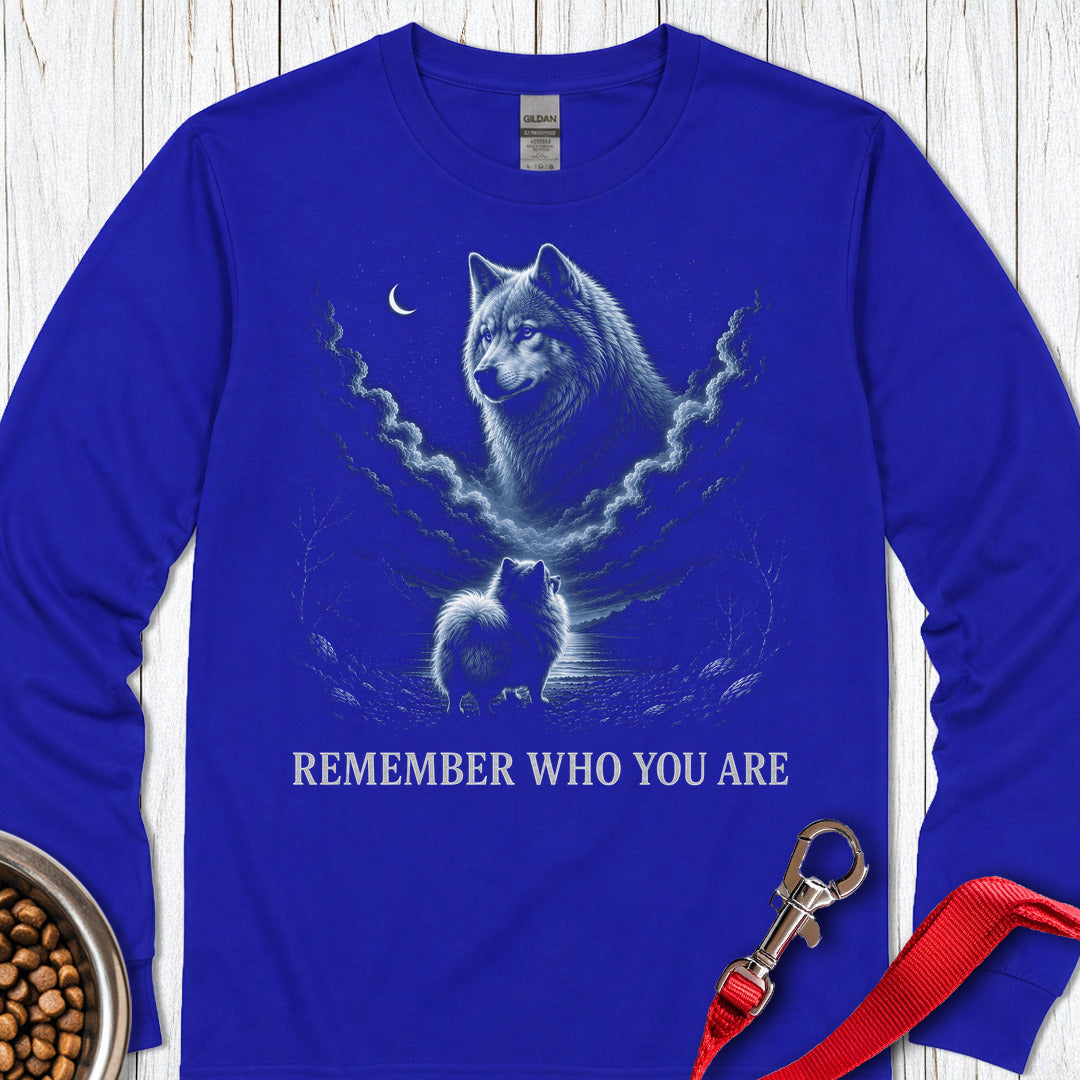 Pomeranian Origin Story Long Sleeve — Royal