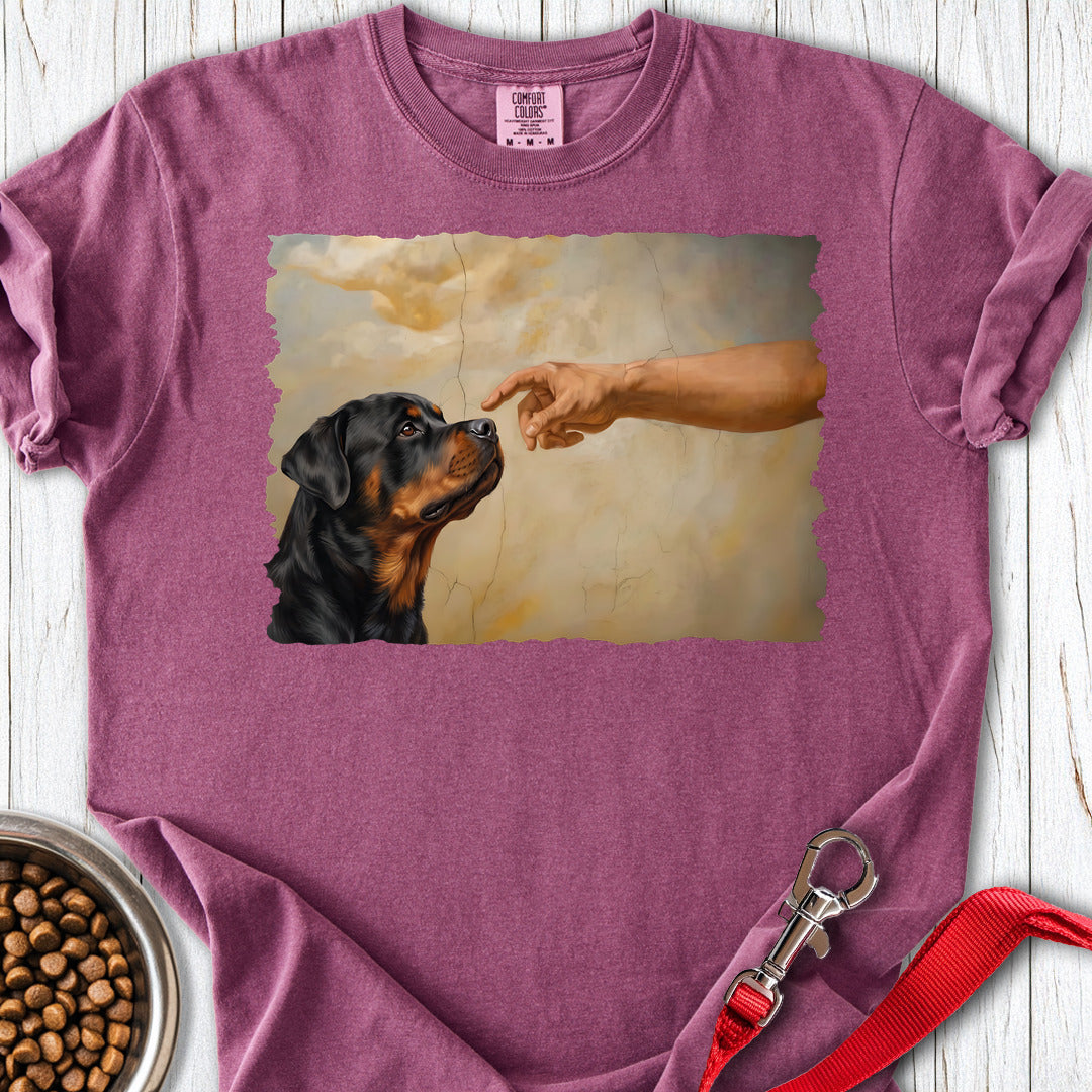 Rottweiler Creation Premium Tee — Berry