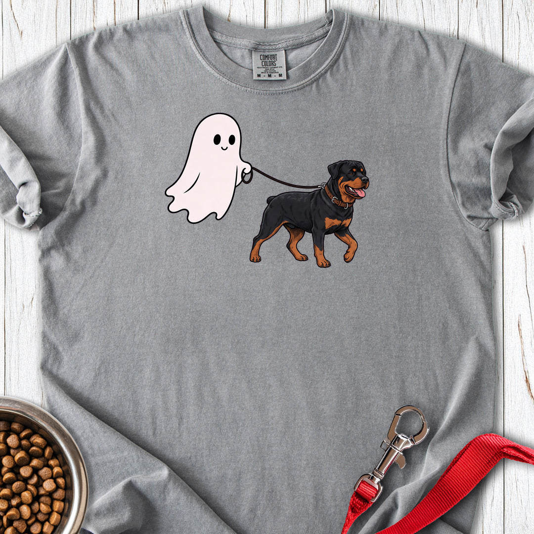 Rottweiler Ghost Walk Premium Tee — Grey