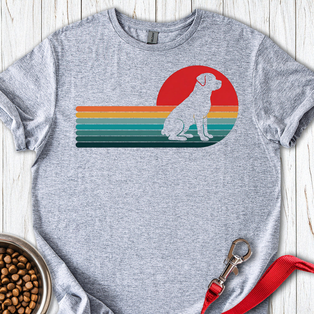 Rottweiler Retro Sunset — Sport Grey