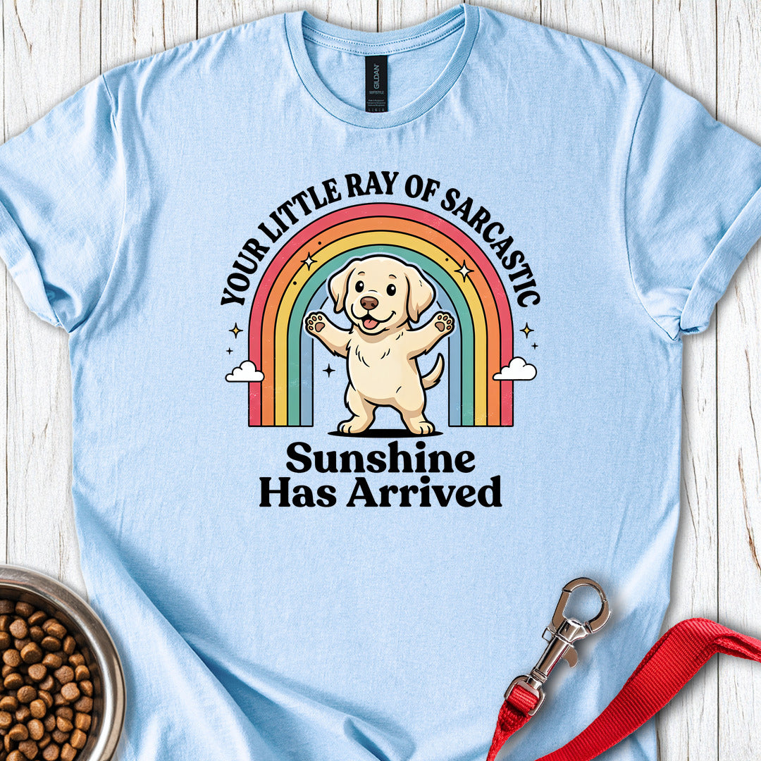 Sarcastic Sunshine Puppy Light Blue