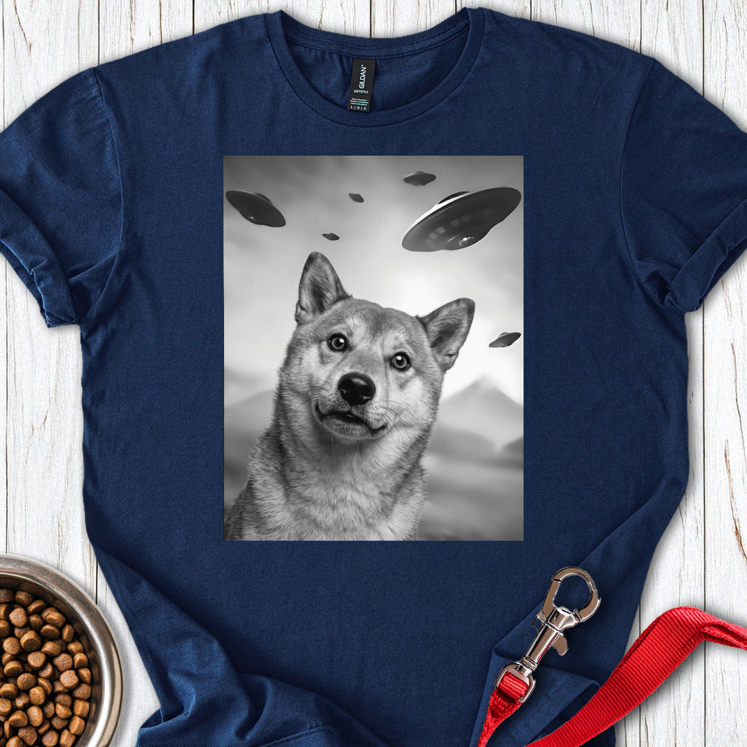Shiba Inu UFO Navy