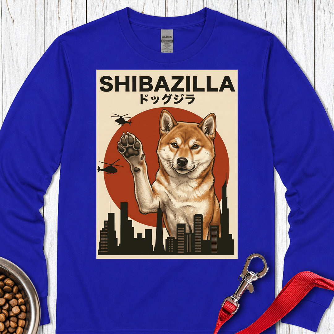 Shibazilla Long Sleeve — Royal