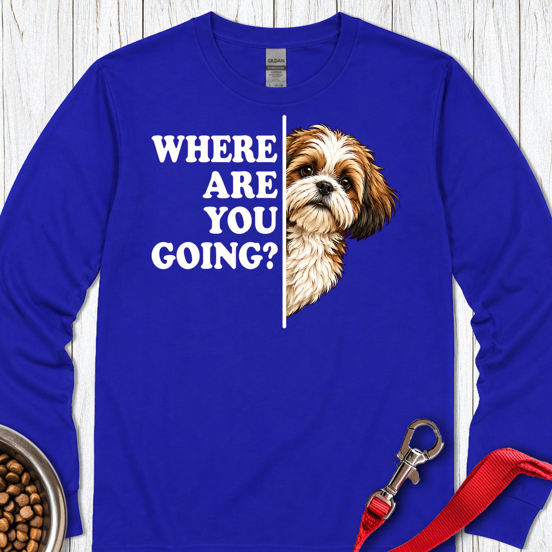 Shih Tzu Alert Long Sleeve β Royal