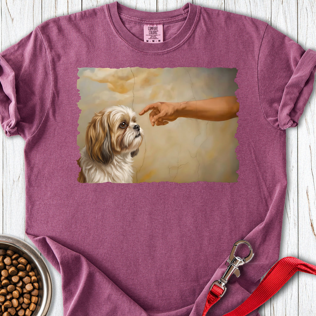 Shih Tzu Creation Premium Tee — Berry