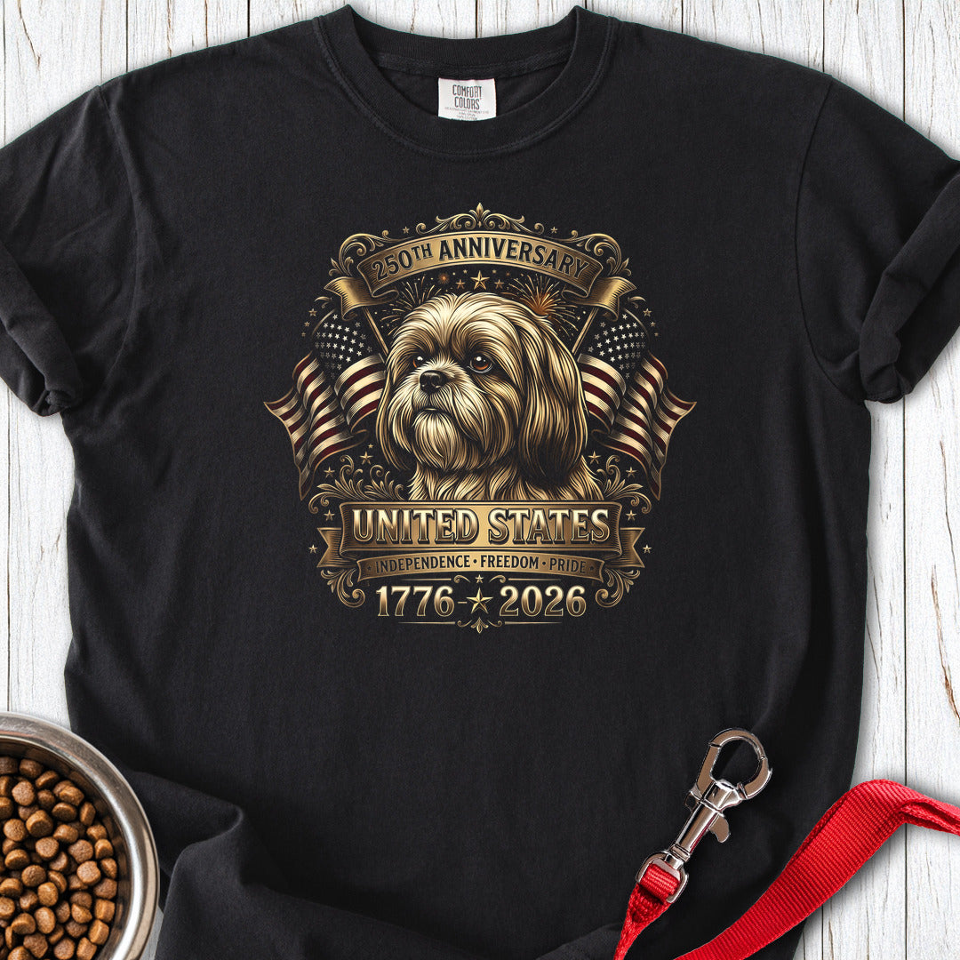 Shih Tzu USA Premium Tee — Black