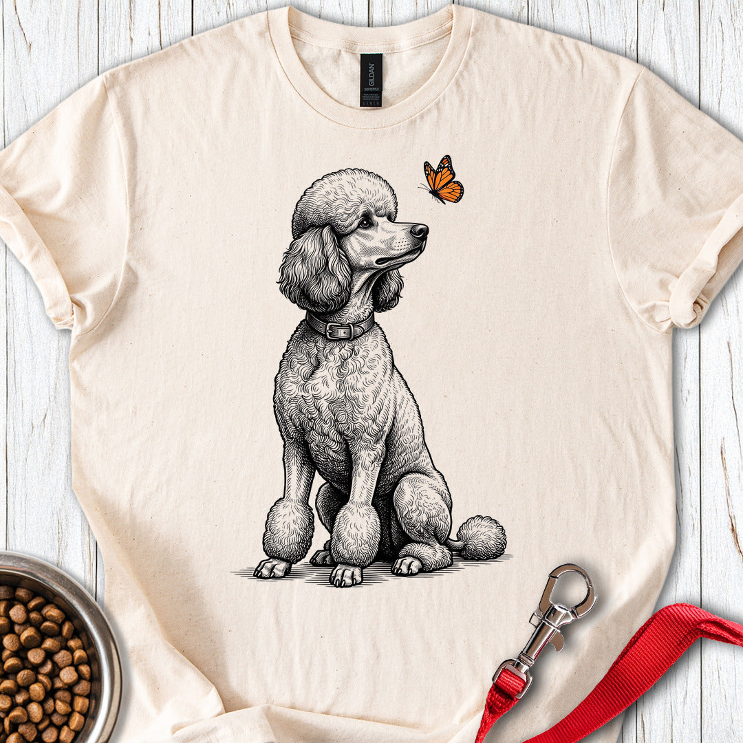 Standard Poodle Butterfly β Natural