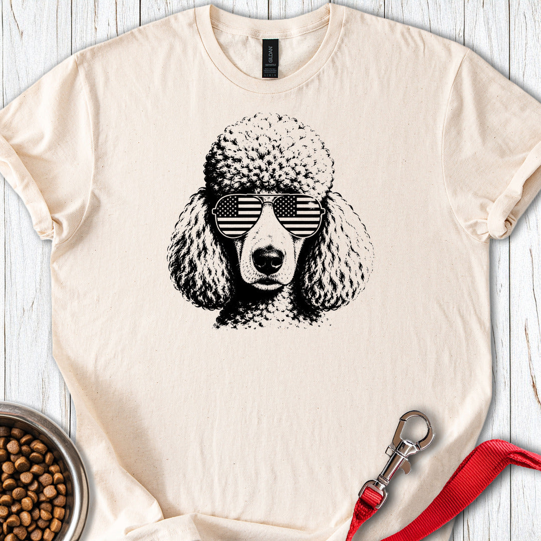 Standard Poodle Flag Shades β Natural