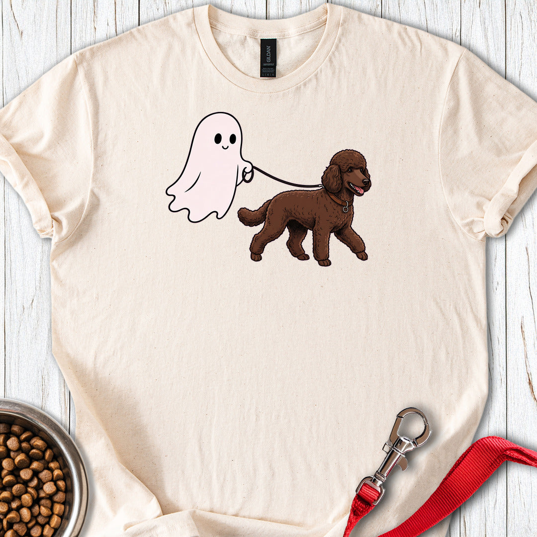 Standard Poodle Ghost Walk Chocolate — Natural