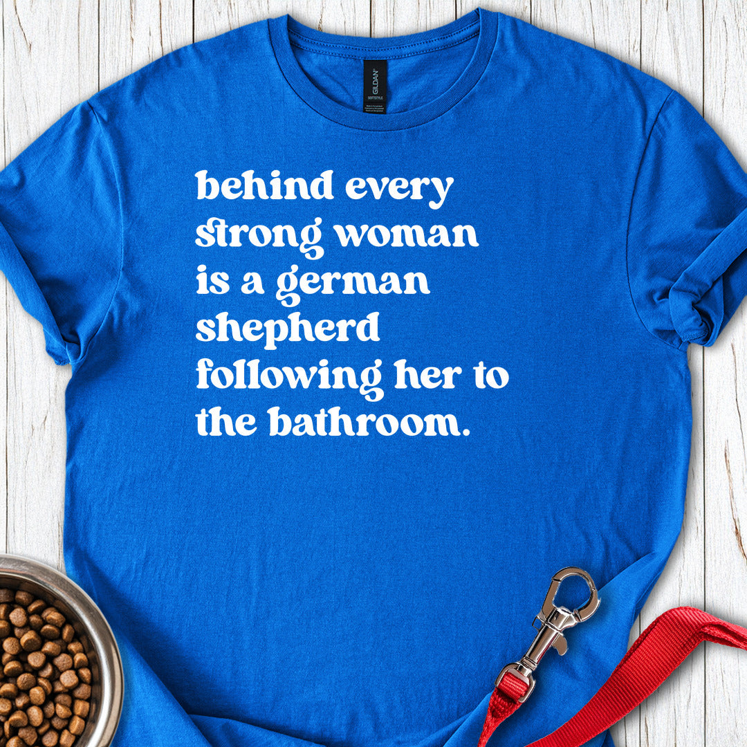 Strong German Shepherd Woman Royal