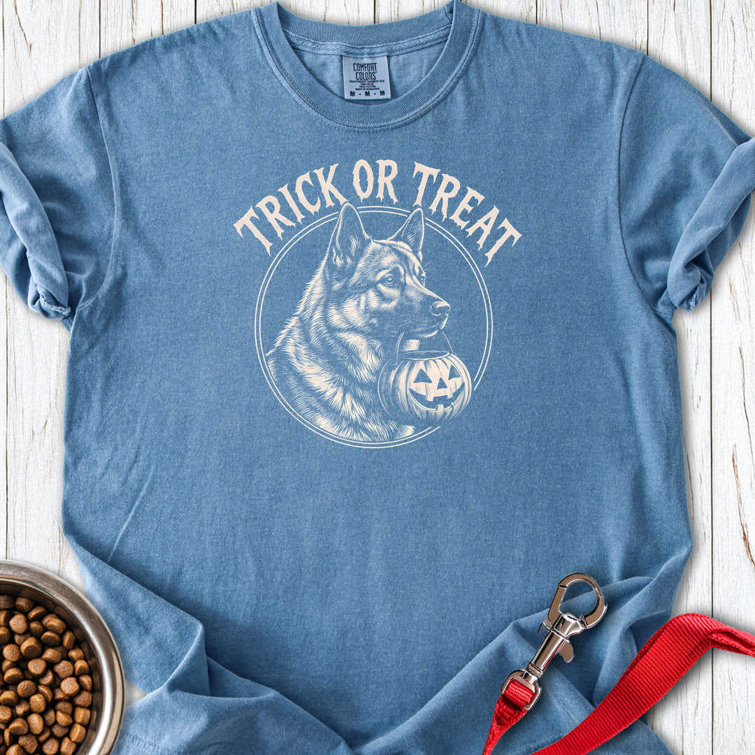 Trick Or Treat Premium Tee — Blue Jean