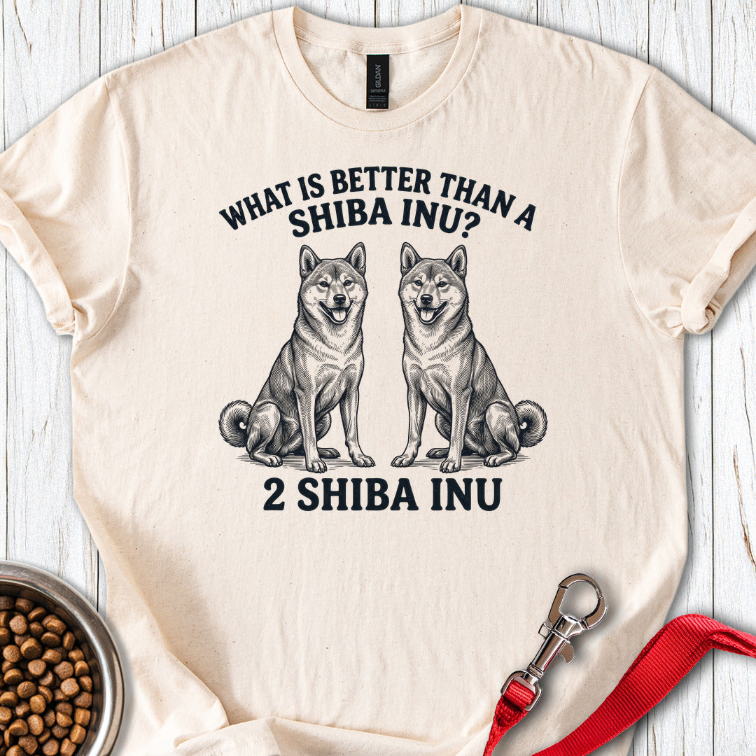 Two Shiba Inu Natural