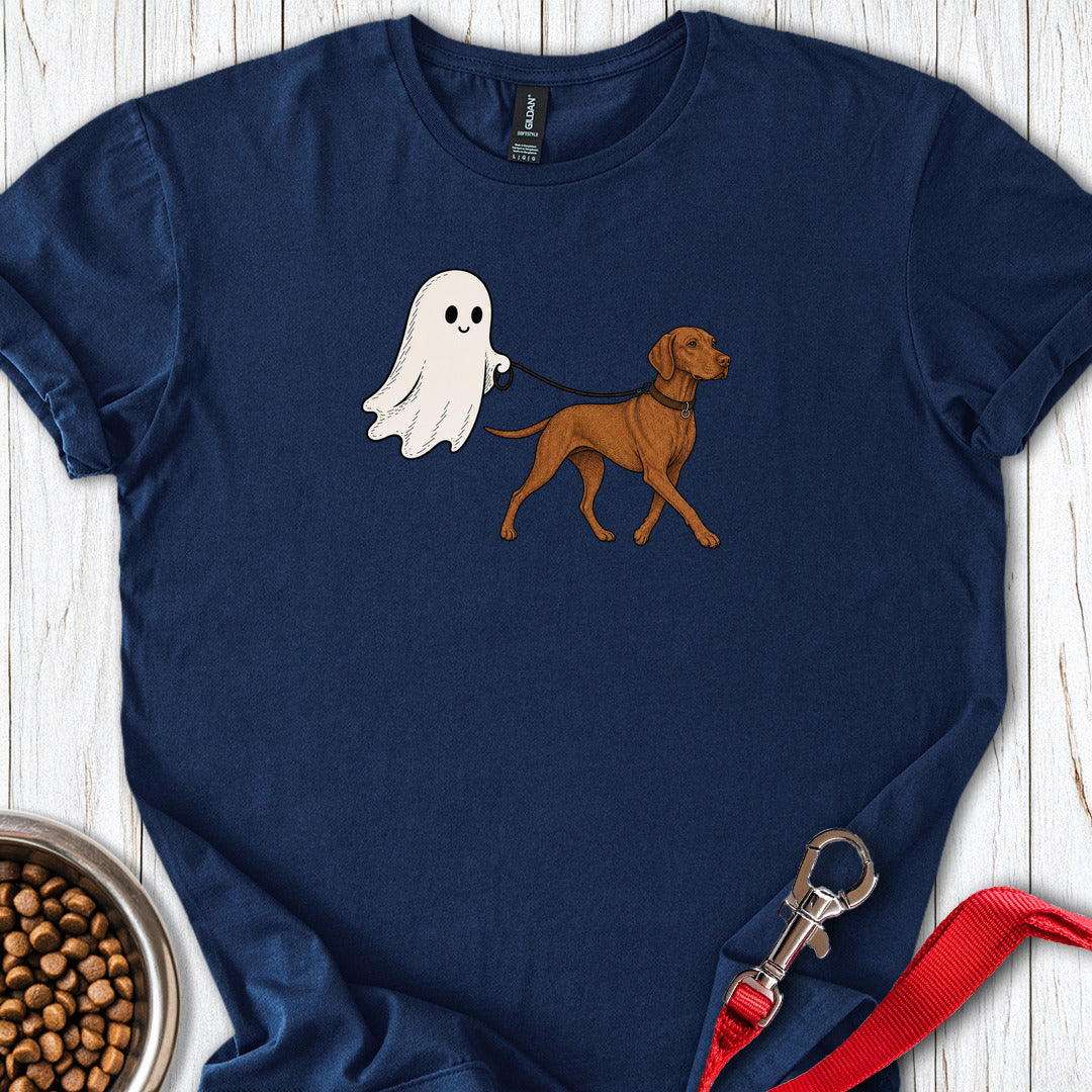 Vizsla Ghost Halloween Navy