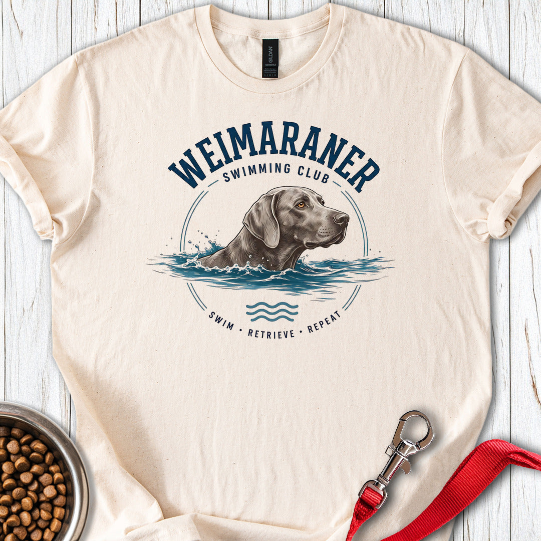 Weimaraner Swimming Club Natural