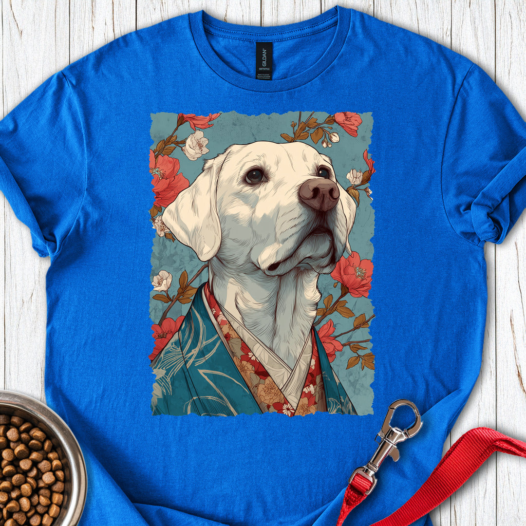 White Labrador Japanese Art Royal