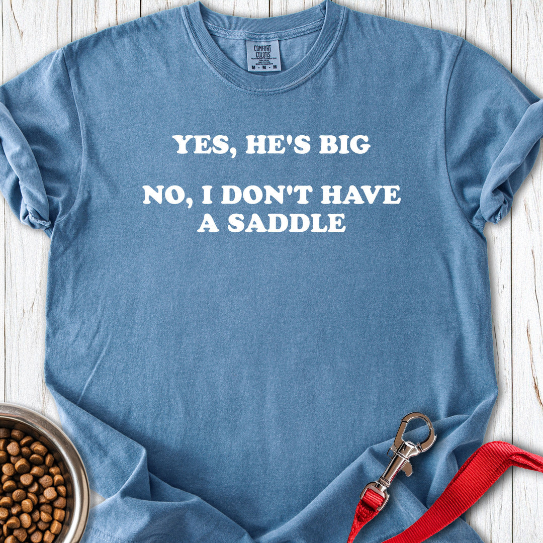 Yes He Is Big Great Dane Premium Tee — Blue Jean