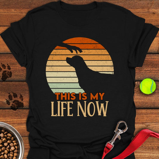 Petting Labrador T-Shirt Black