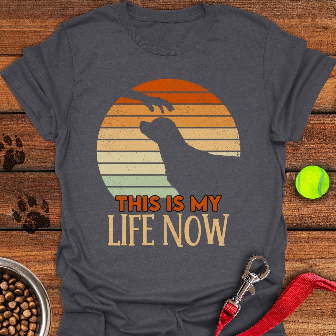 Petting Labrador T-Shirt Dark Heather