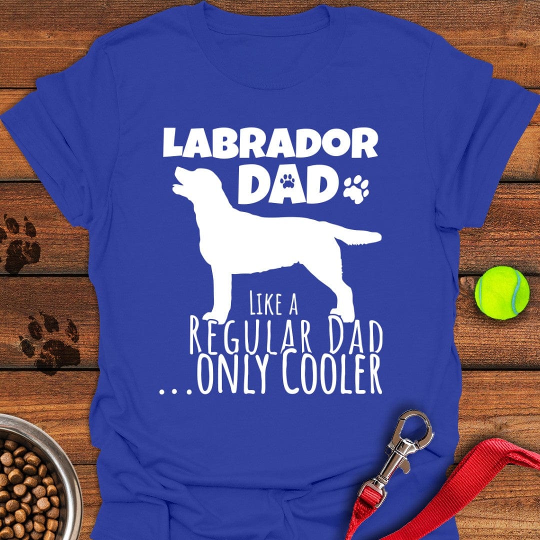 Labrador Dad T-Shirt Royal