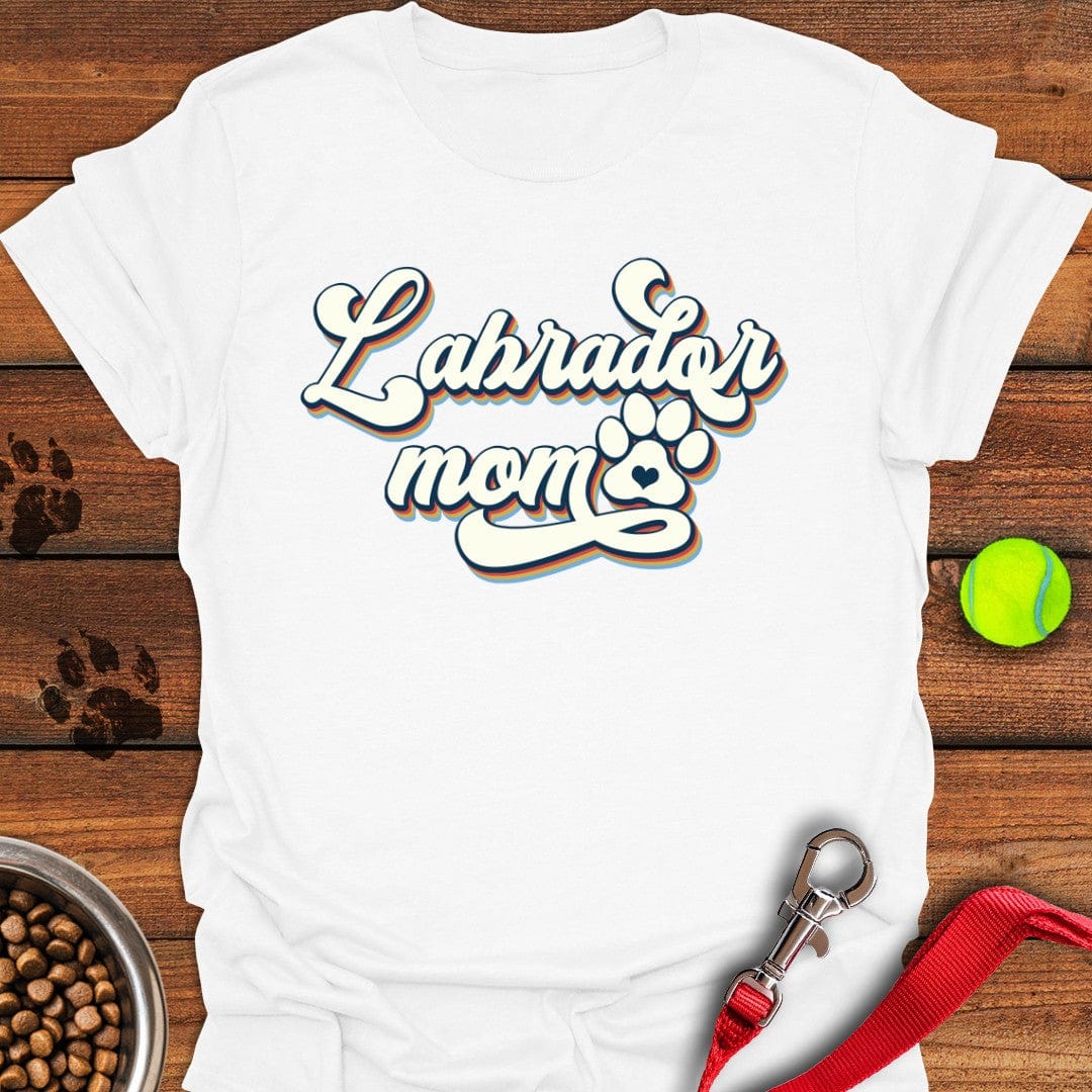 Labrador Mom Retro T-Shirt