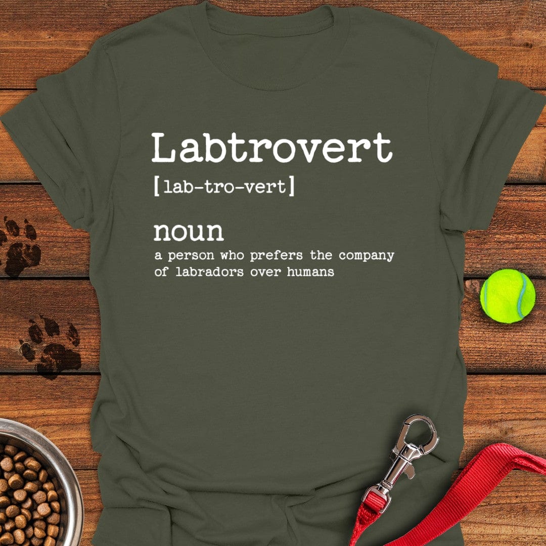 Labtrovert T-Shirt Military Green