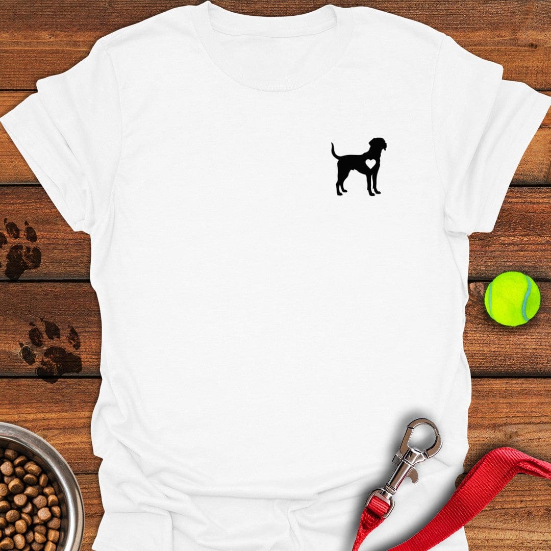 Labrador Love Logo T-Shirt White