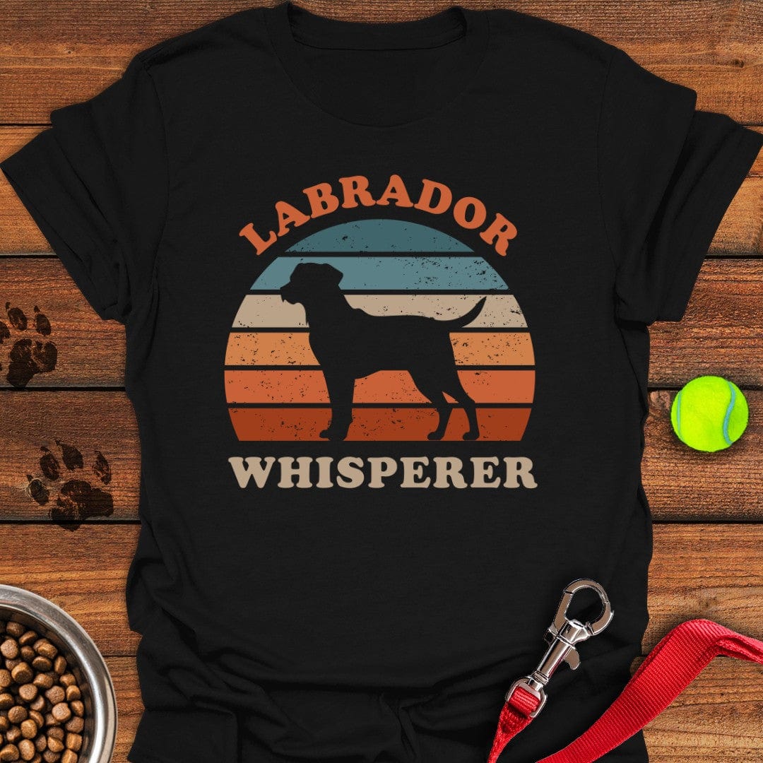 Labrador Whisperer T-Shirt Black