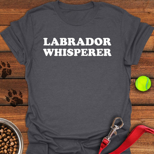 Labrador Whisperer T-Shirt Dark Heather