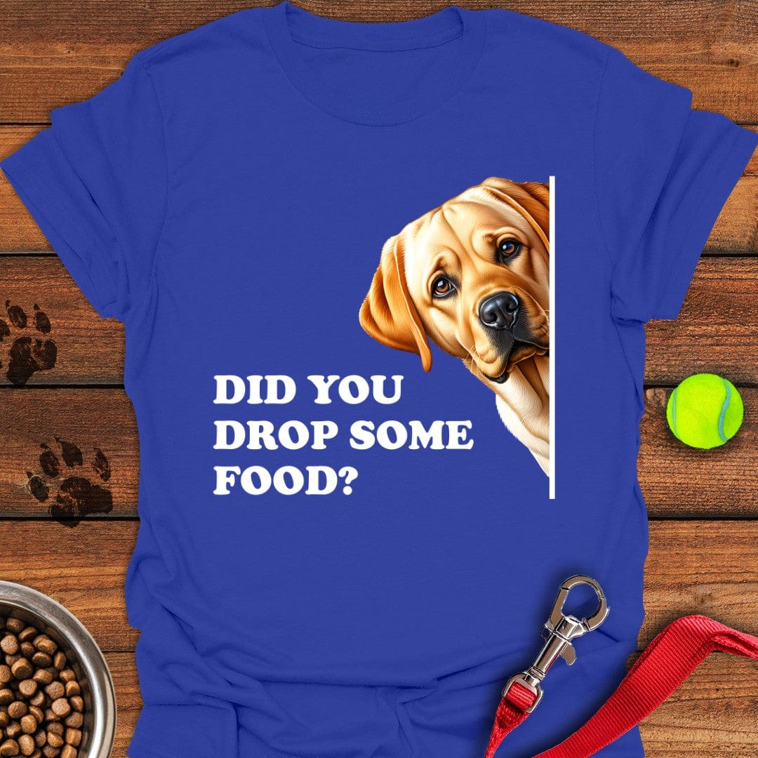 Funny Hungry Labrador T-Shirt Royal