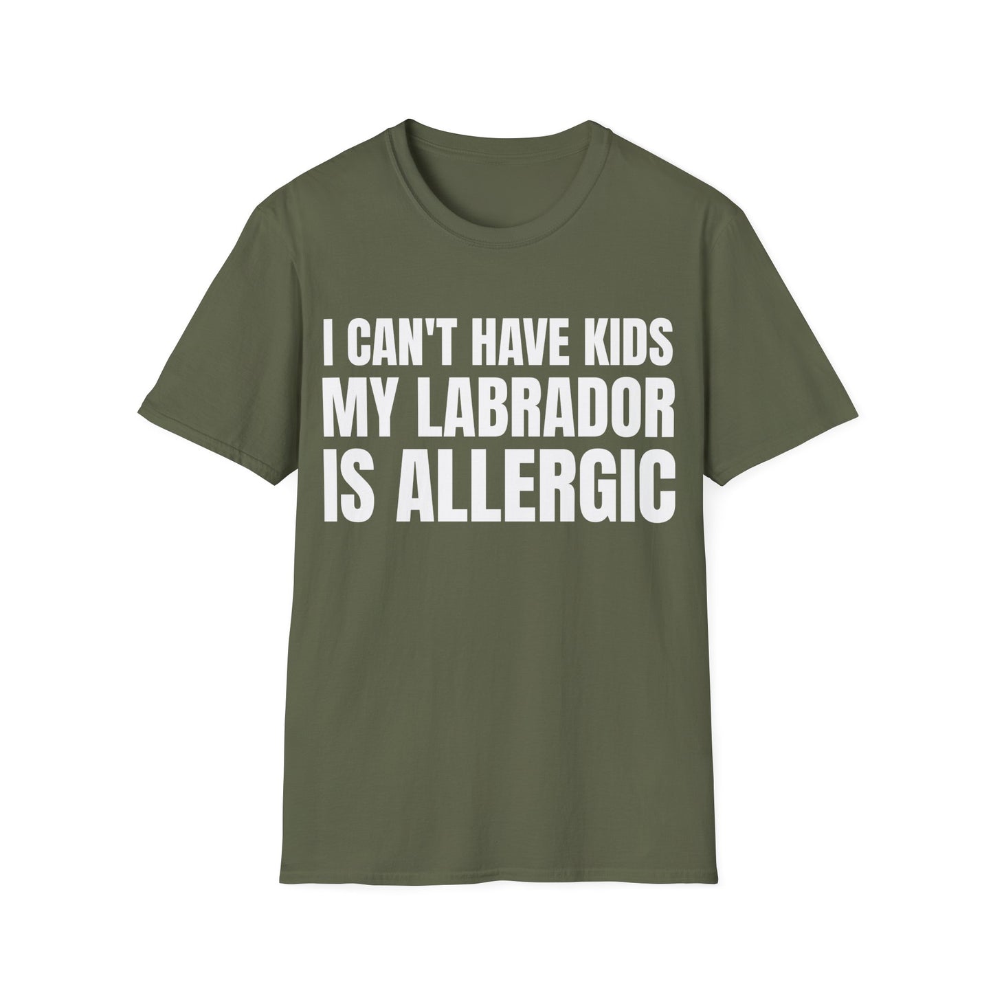 Funny Allergic Labrador Tee