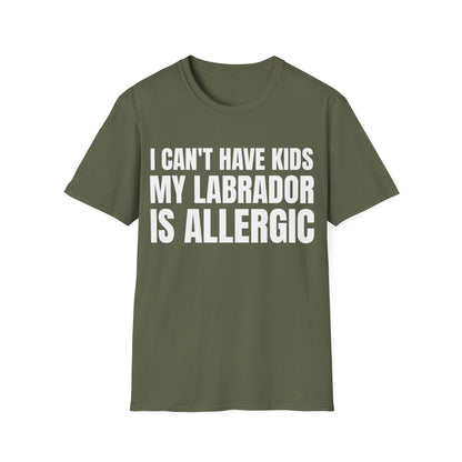 Funny Allergic Labrador Tee