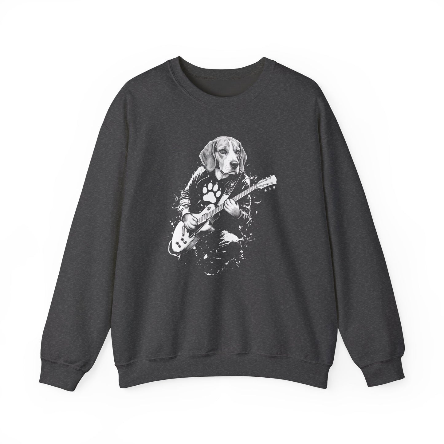 Beagle Guitar Crewneck Sweatshirt