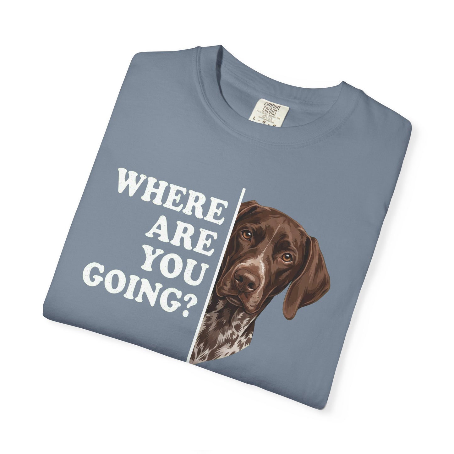 German Shorthaired Pointer Followning Premium Tee