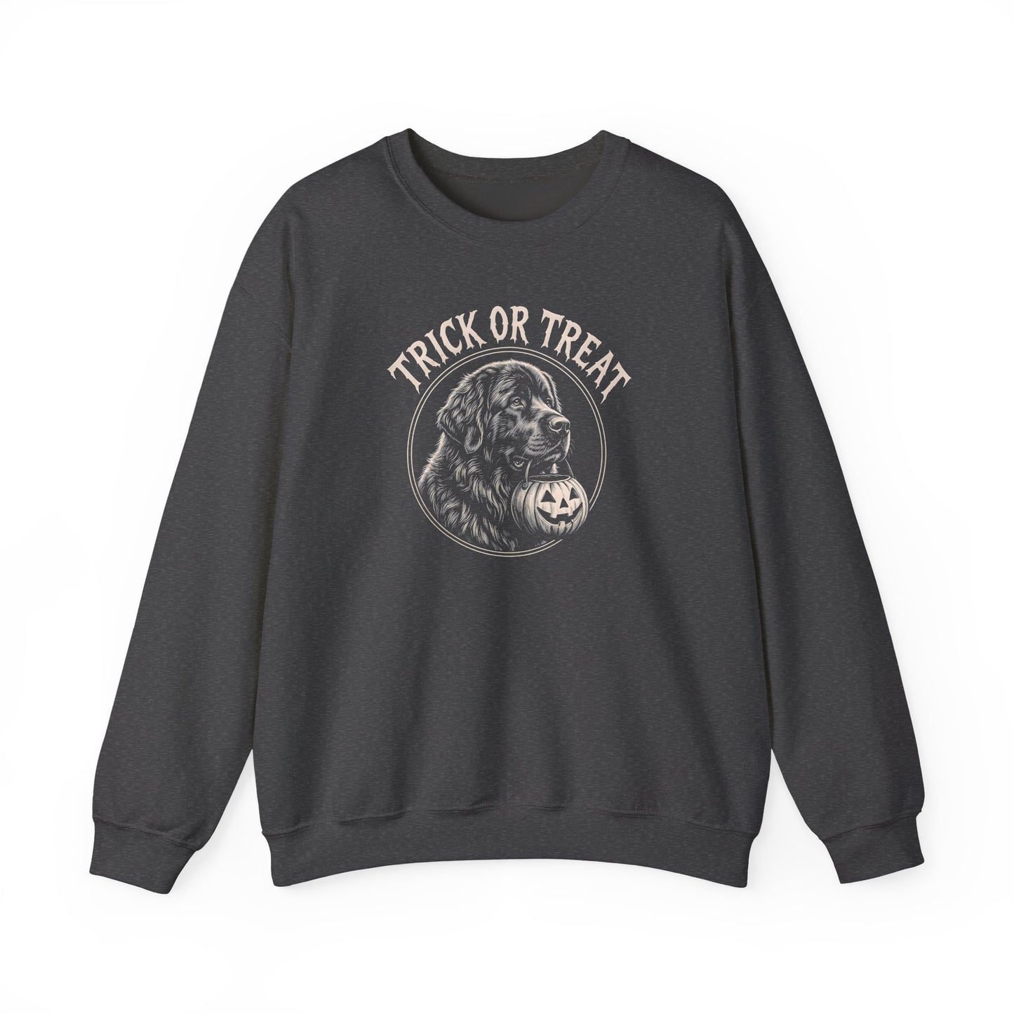 Newfoundland Trick Or Treat Crewneck Sweatshirt