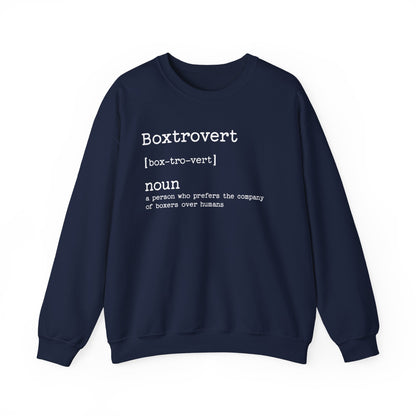 Boxer Boxtrovert Crewneck Sweatshirt