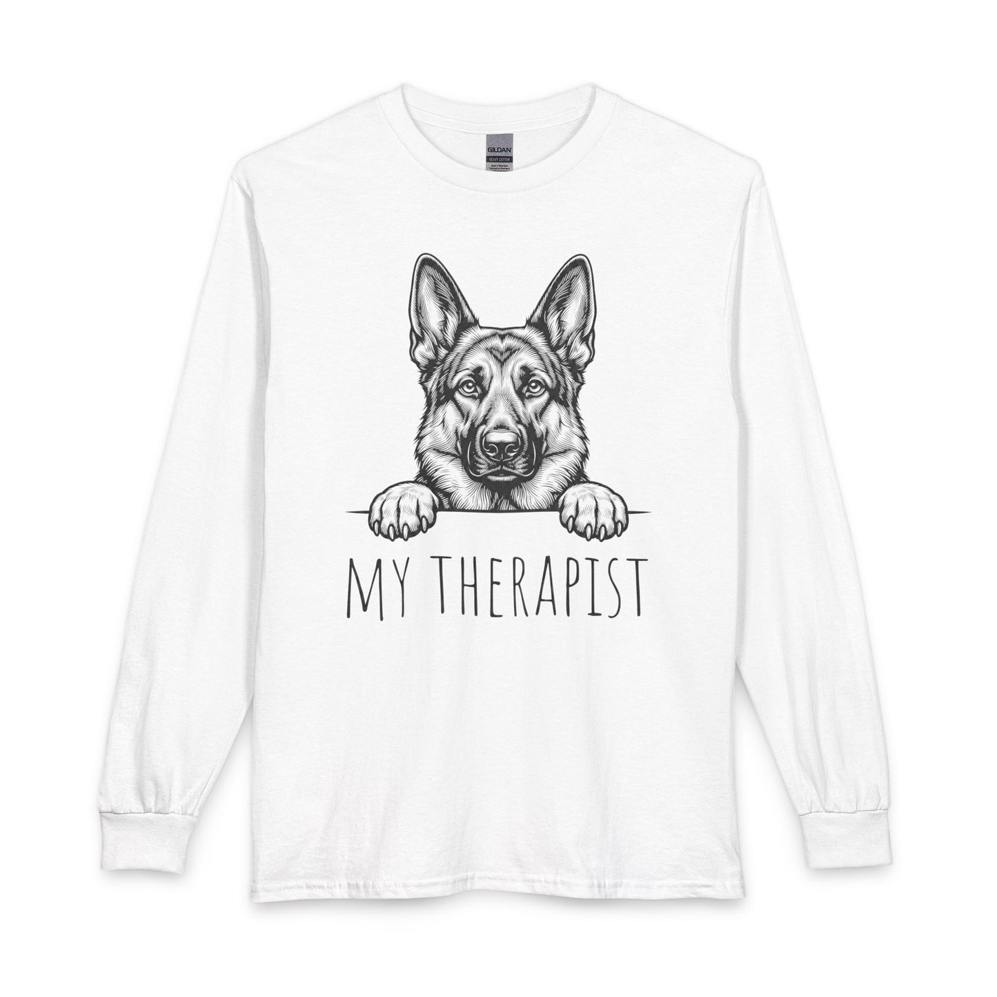 German Shepherd Theraphist Long Sleeve