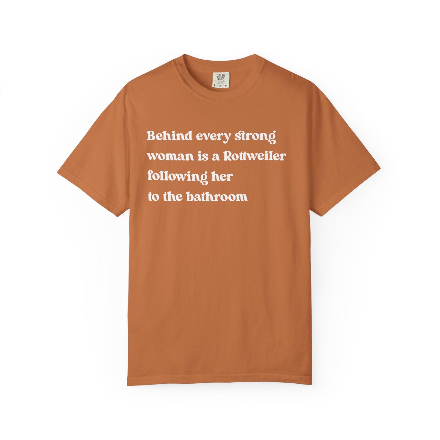 Rottweiler Strong Woman Premium Tee