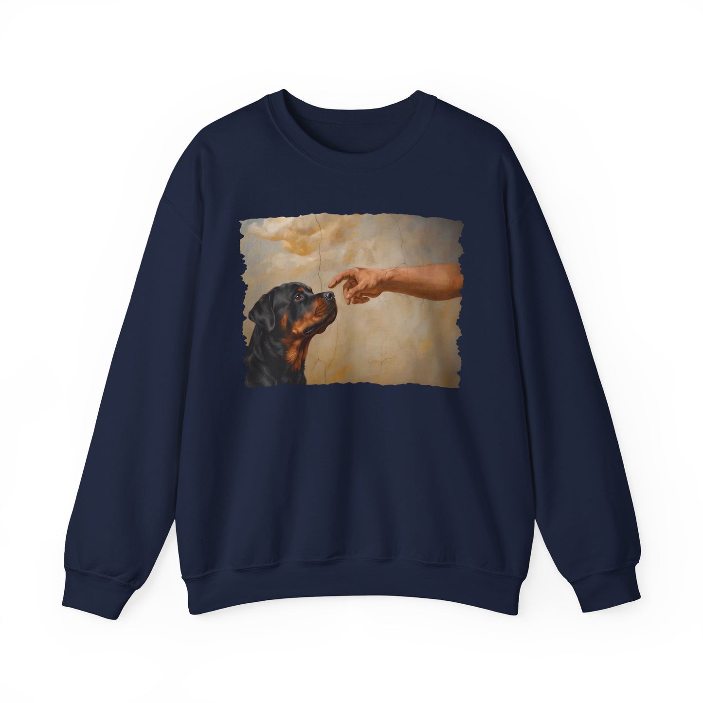 Rottweiler Creation Crewneck Sweatshirt