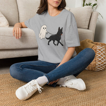 Black German Shepherd Ghost Halloween